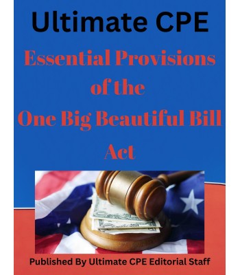 Essential Provisions of the One Big Beautiful Bill Act 2026